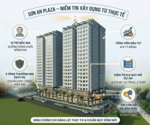 CÔNG TRÌNH CỦA ĐÔ THỊ SƠN AN